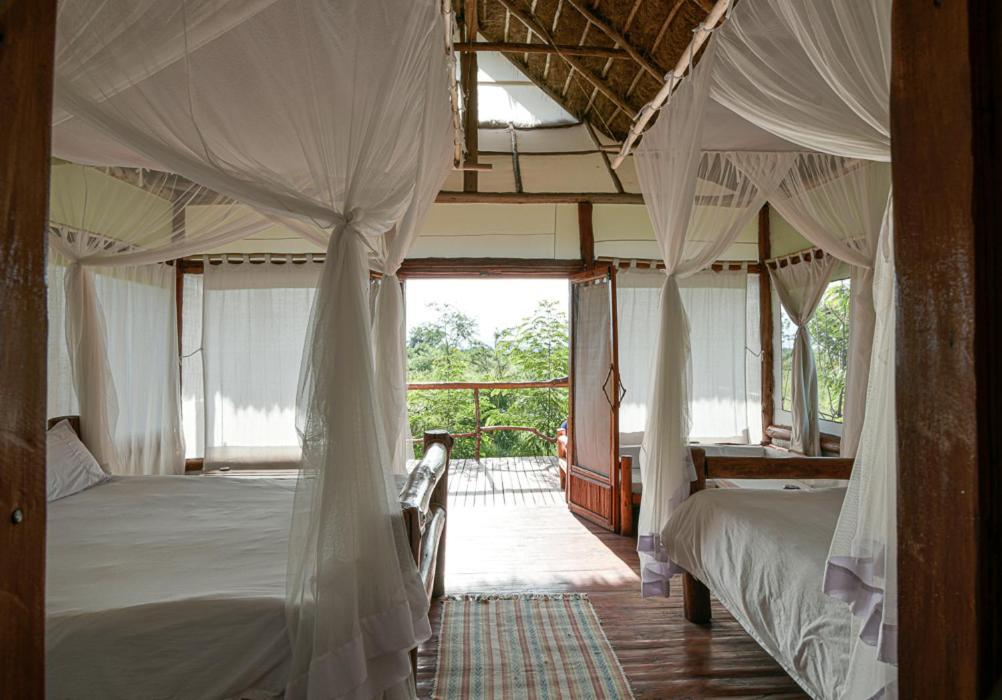 Hotel Kazinga Wilderness Safari Camp Kasese Zewnętrze zdjęcie